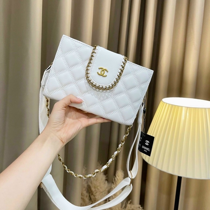 Túi xách nữ đeo vai da ô trám mềm mịn thời trang