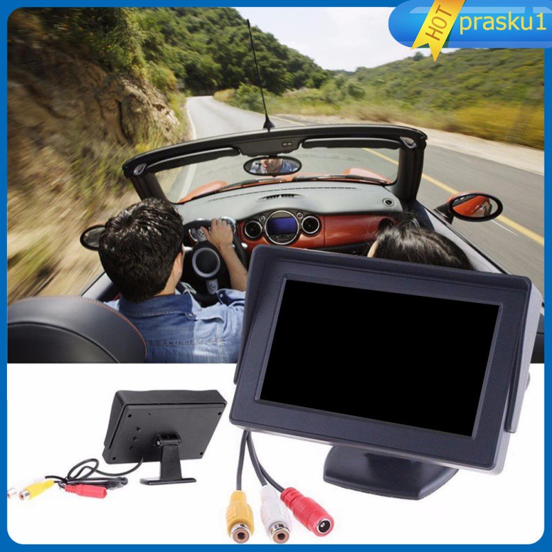 Camera Chiếu Hậu Xe Hơi Prasku1 2xlcd Hd 4.3 "Hỗ Trợ Quay Ban Đêm | BigBuy360 - bigbuy360.vn