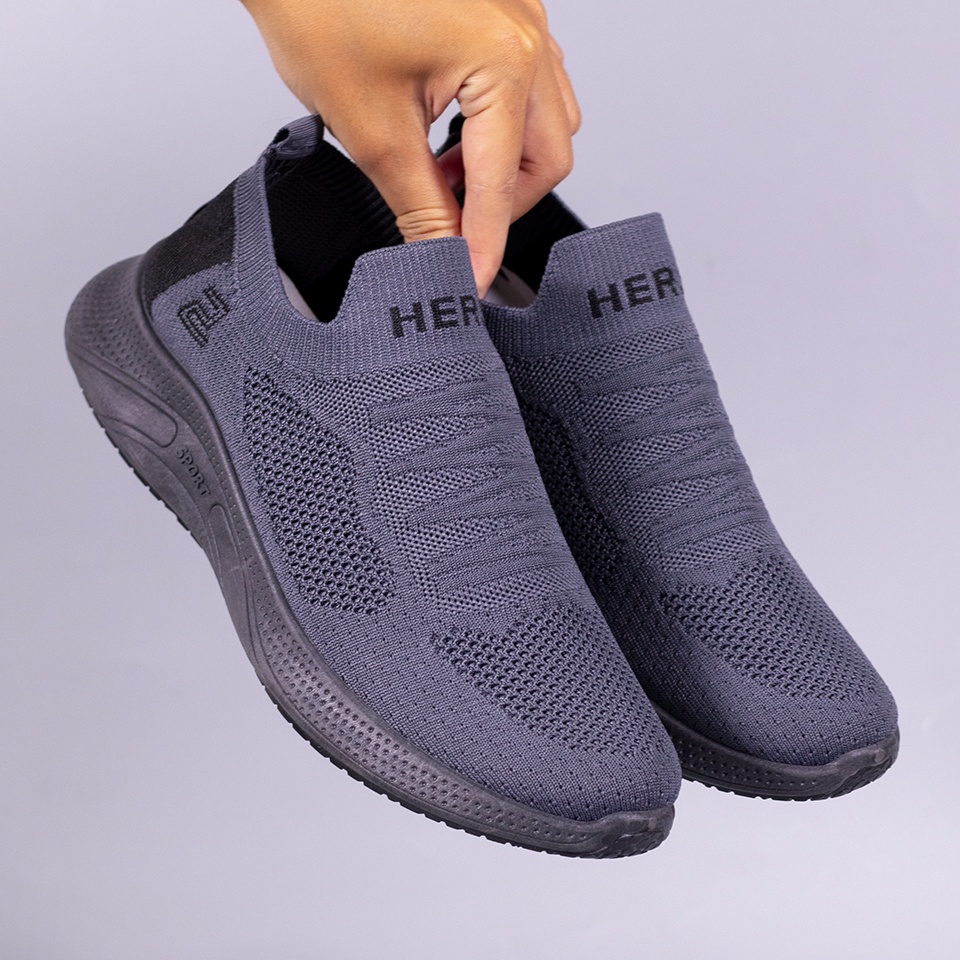 Giày lười nam chất liệu vải đẹp cao cấp phong cách thể thao bảo hành 1 năm GV01 TIMAN
