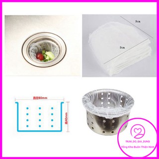 COMBO 200 túi lọc rác bồn rửa chén rửa bát