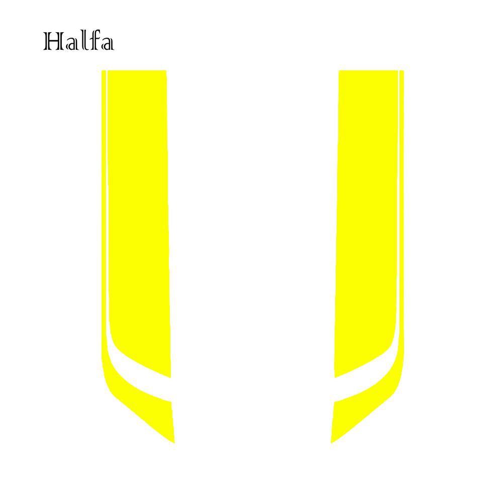 Hl Bộ Dụng Cụ In Hình Độc Đáo Tiện Dụng☆Bộ 2 Miếng Dán Chống Thấm Nước Trang Trí Xe Hơi