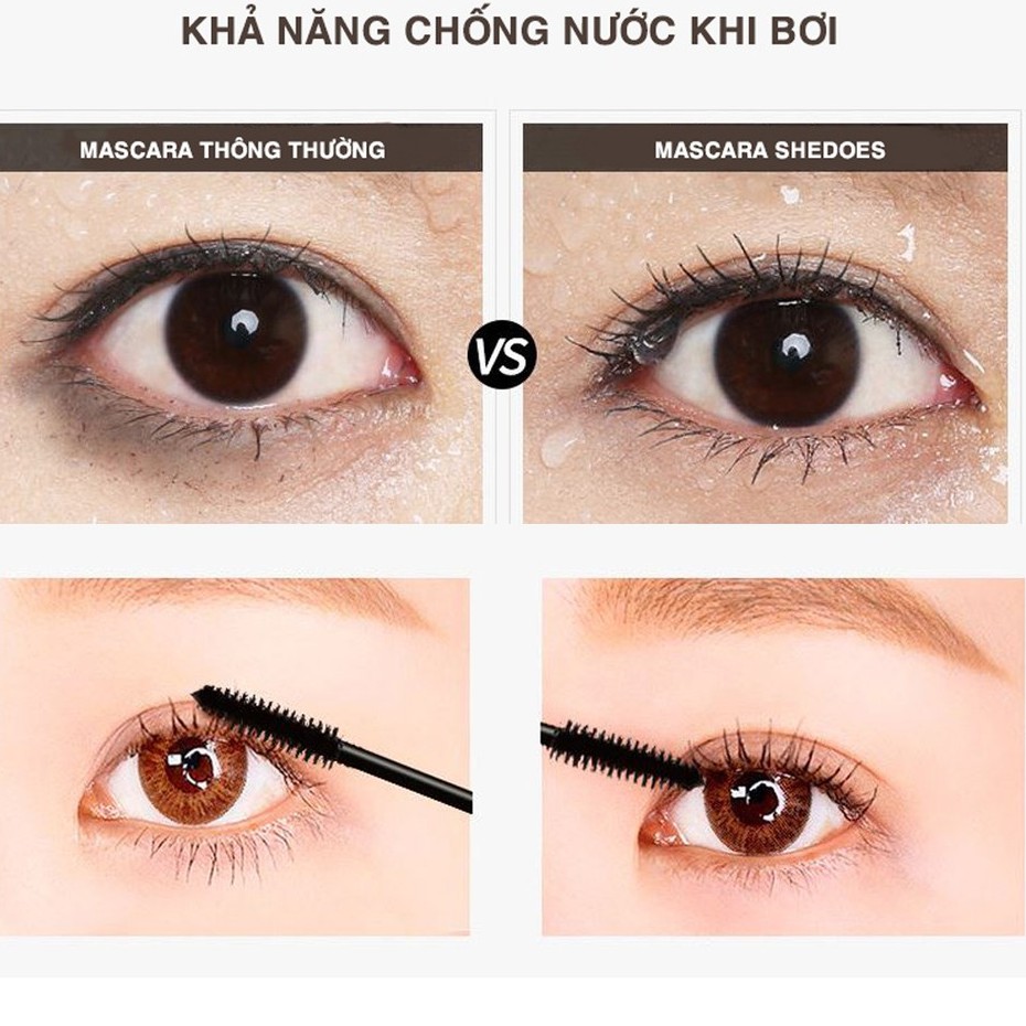 Mascara cong dài vượt trội WATERPROOF MASCARA (có dưỡng dài mi) | BigBuy360 - bigbuy360.vn