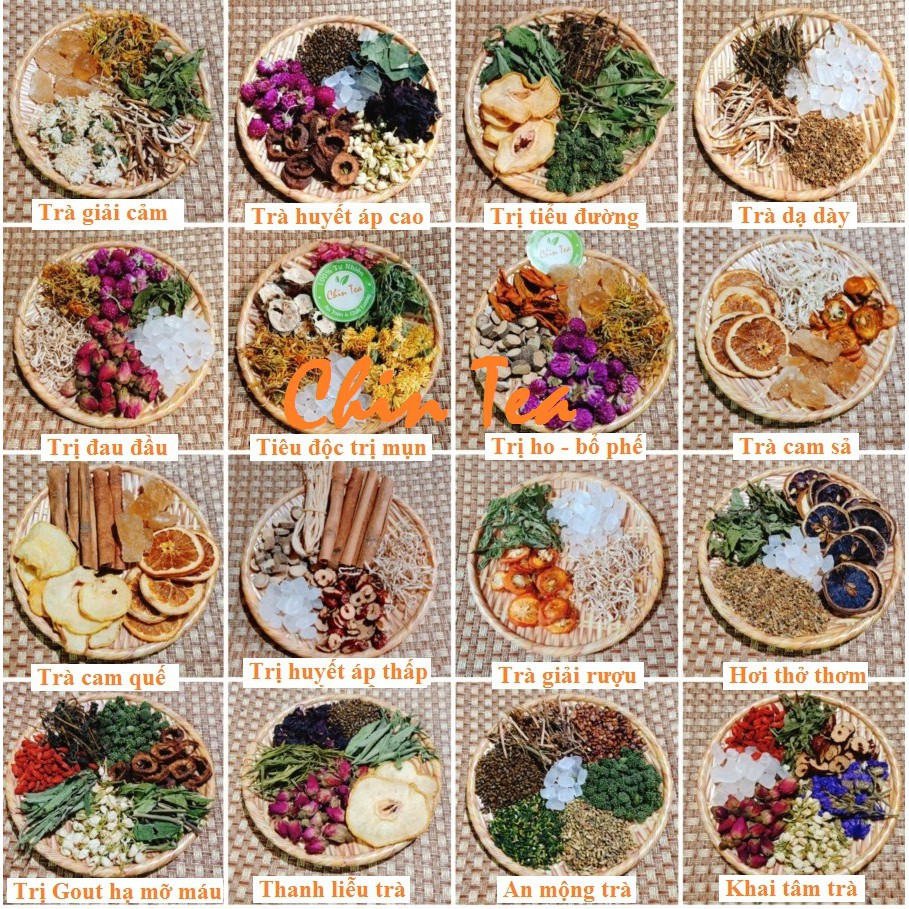 [Mã 267FMCGSALE giảm 8% đơn 500K] 💥 TRÀ HOA KHÔ TRÀ THẢO MỘC TỔNG HỢP (P1) | BigBuy360 - bigbuy360.vn