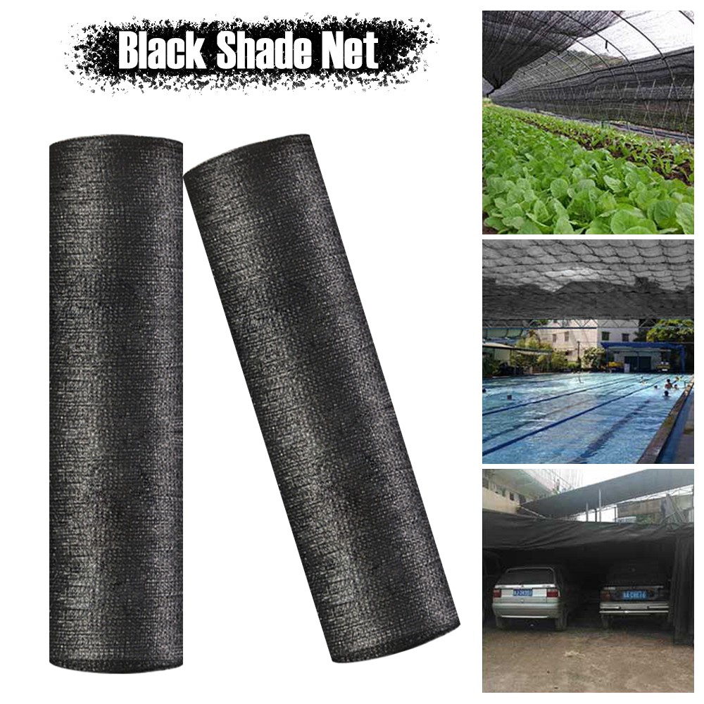 FAY High Quality Anti-UV Sunshade Net Black Shade Cover Sunscreen Cloth Outdoor Garden 85% Shading Rate Plant Greenhouse Covers 2*20meters Car Sunblock