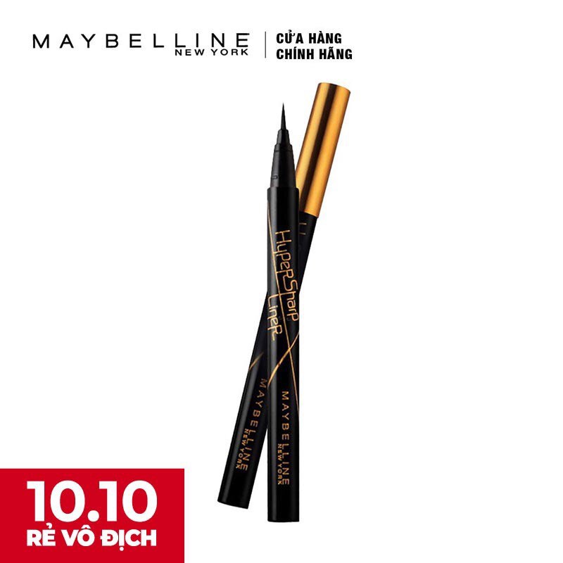 Bút kẻ mắt nước sắc mảnh Maybelline Hyper Sharp Liner Đen 0.5g