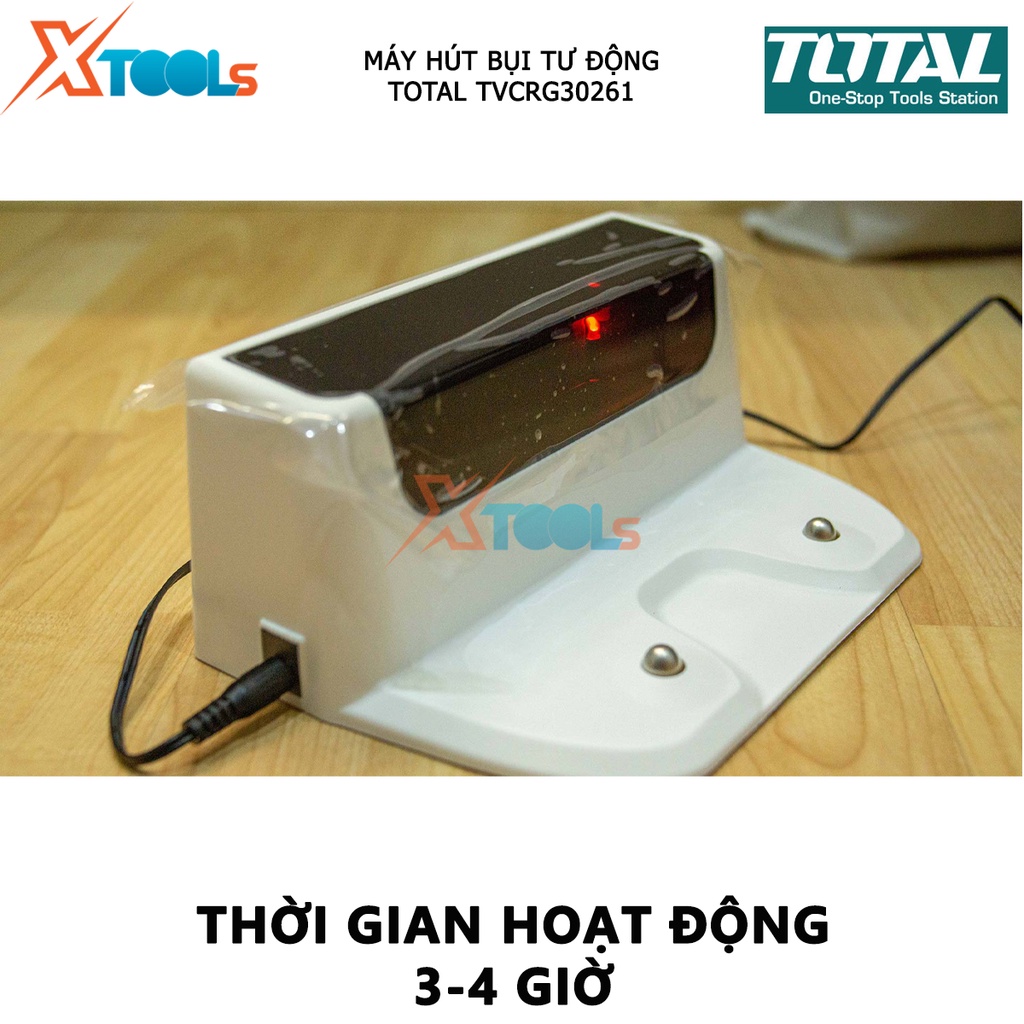 Máy hút bụi tự động TOTAL TVCRG30261 robot quét nhà chính hãng tại [XSAFE][XTOOLs]