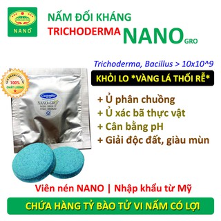 Chế phẩm trichoderma NANO (nấm đối kháng)