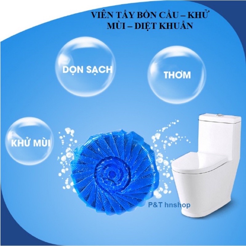 Combo 10 Viên Tẩy Bồn Cầu Diệt Khuẩn
