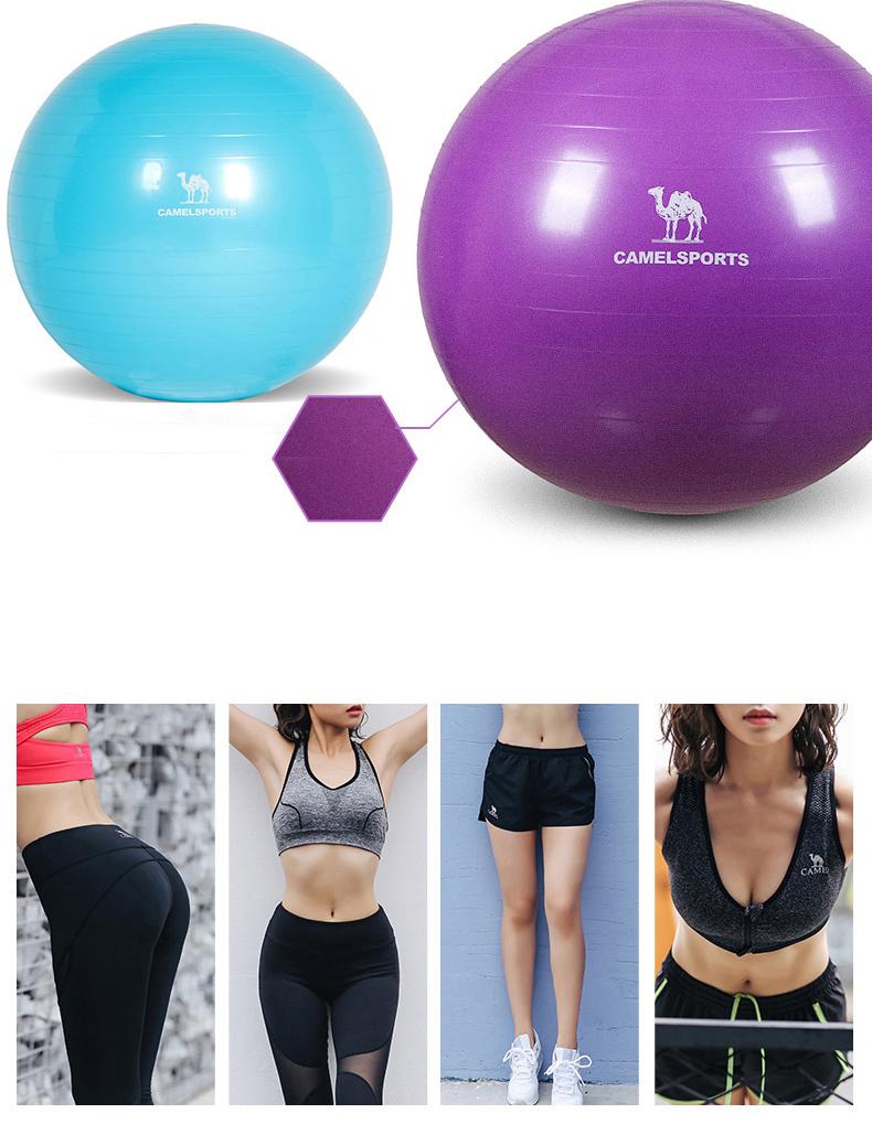 Bóng Tập Yoga CAMEL Kèm Đồ Bơm Hơi Chuyên Dụng Chất Lượng Cao