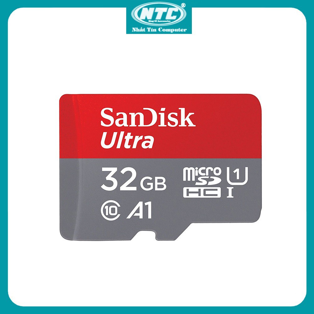 Thẻ nhớ MicroSDHC SanDisk Ultra A1 32GB C10 U1 98MB/s - Không Box (Đỏ) - Nhất Tín Computer | WebRaoVat - webraovat.net.vn