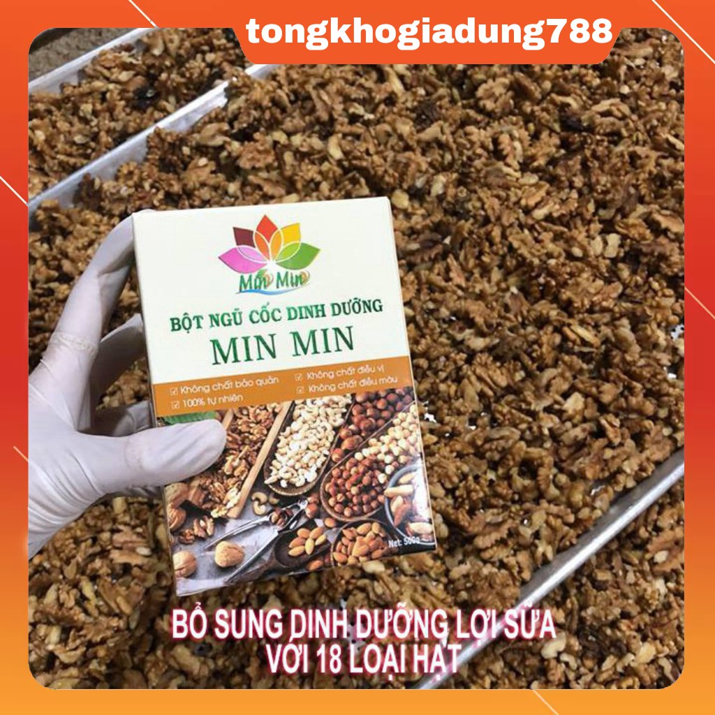 Ngũ Cốc Lợi Sữa Min Min 01Kg - Bột Ngũ Cốc Lợi Sữa MinMin