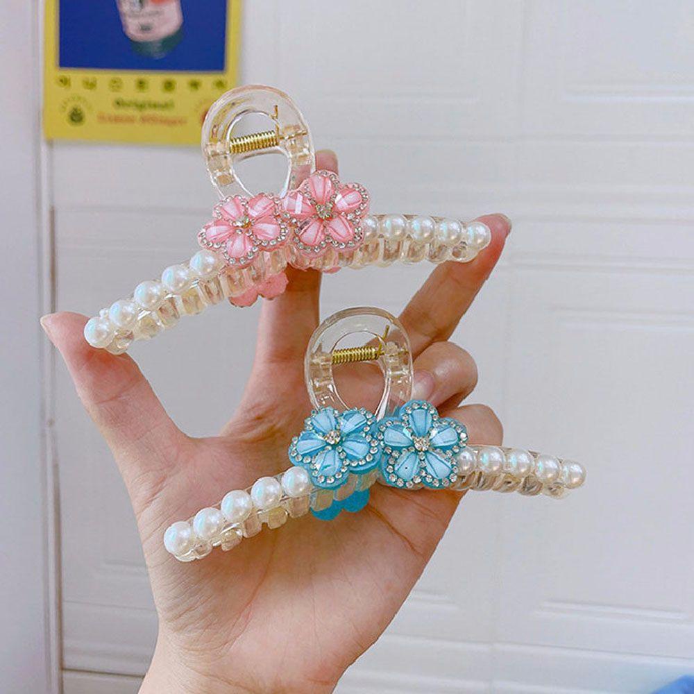 Kẹp Tóc Càng Cua Bằng Acrylic Phong Cách Hàn Quốc WMES15H