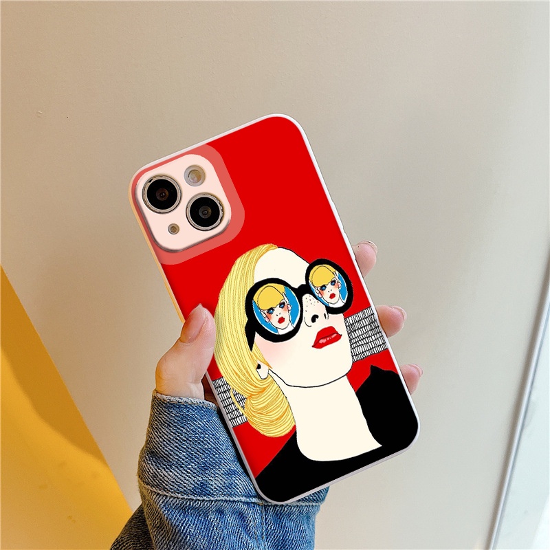 ỐP LƯNG IPHONE Cô gái sành điệu  ốp iphone 12 pro/13pro/13promax/7/7+/8/8+/X/XS/XSM/11/11PMROMAX tr1030