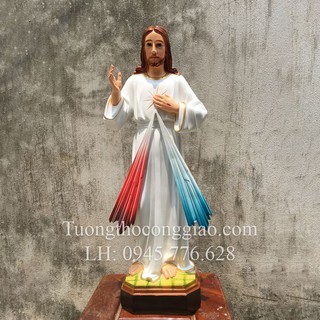 Tượng Lòng Thương Xót Chúa 60cm (Tượng Chúa Giêsu)