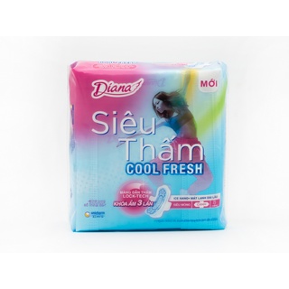 Băng vệ sinh diana siêu thấm cool 8 MIẾNG