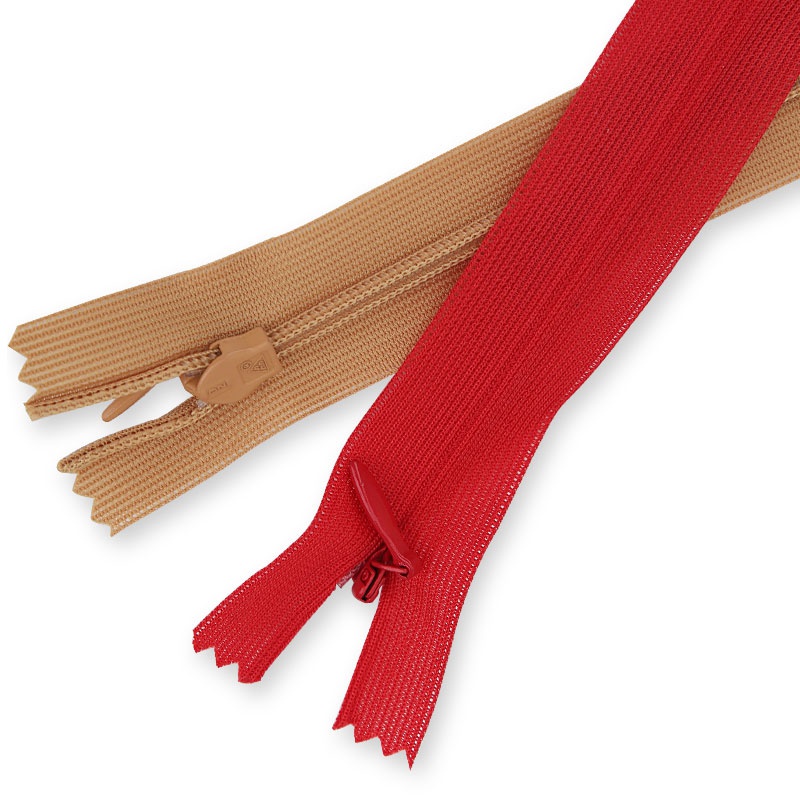 Túi 5 dây khóa kéo thiết kế ẩn vô hình nhiều màu sắc dùng cho chân váy/quần đùi