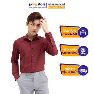 Áo sơ mi nam dài tay Slim YODY kháng khuẩn khử mùi tốt, không nhăn, lịch sự - SPM4001