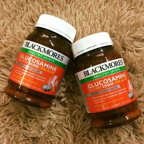 Viên uống Glucosamine Blackmores, viên bổ xương khớp Glucosamin Úc 180 viên date thg10-2024