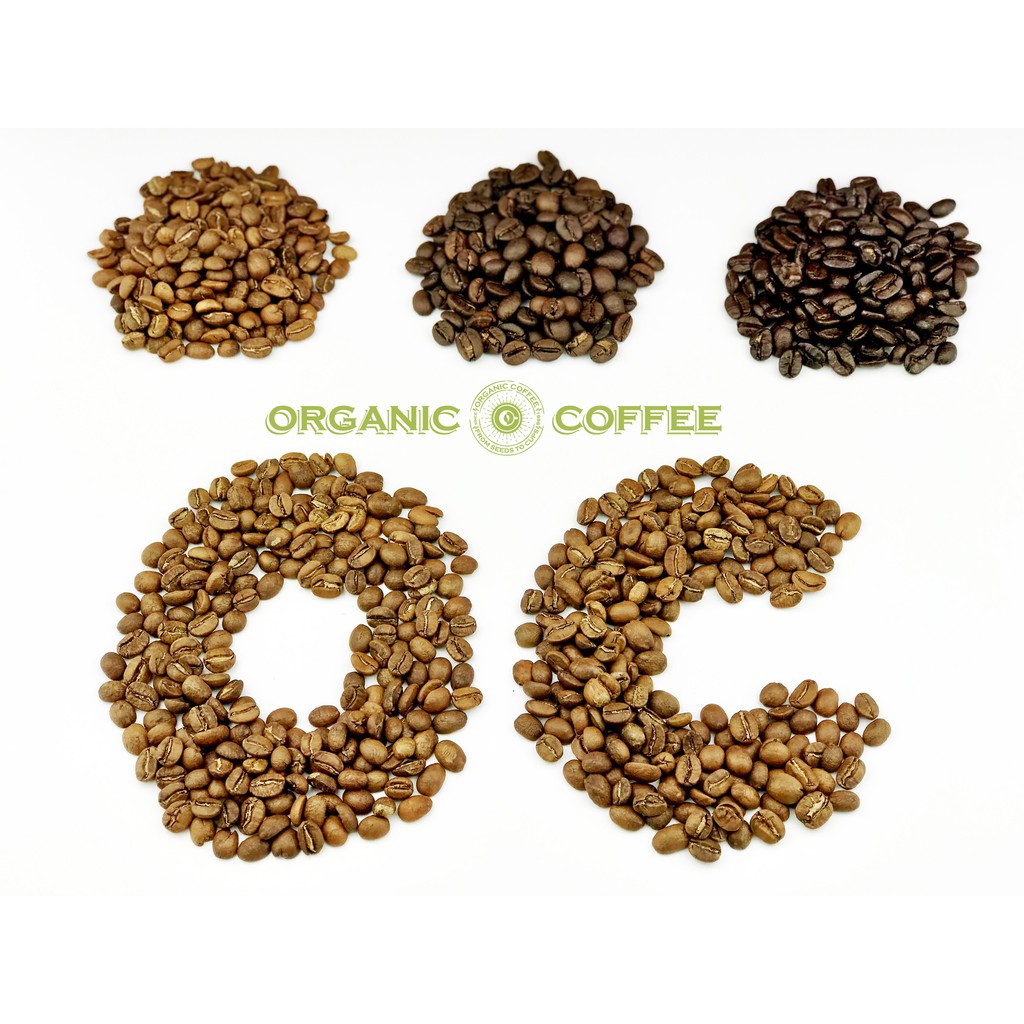 Cà phê hữu cơ ĐÀ LẠT 55 - Robusta 100% 250 gram Organic Cafe