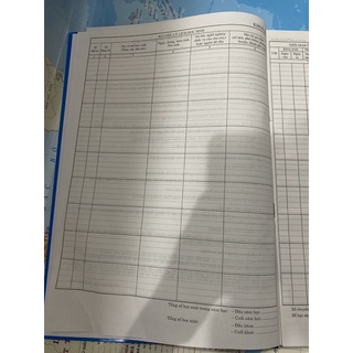 Sổ Đăng Bộ Tiểu Học Cấp 1