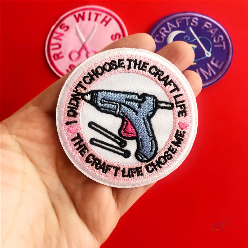 1 Miếng Dán Ủi Quần Áo Hình Đồng Hồ