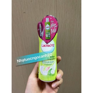 Dung dịch vệ sinh Lactacy Lá Trầu cho ngày dài tươi mát 150ml