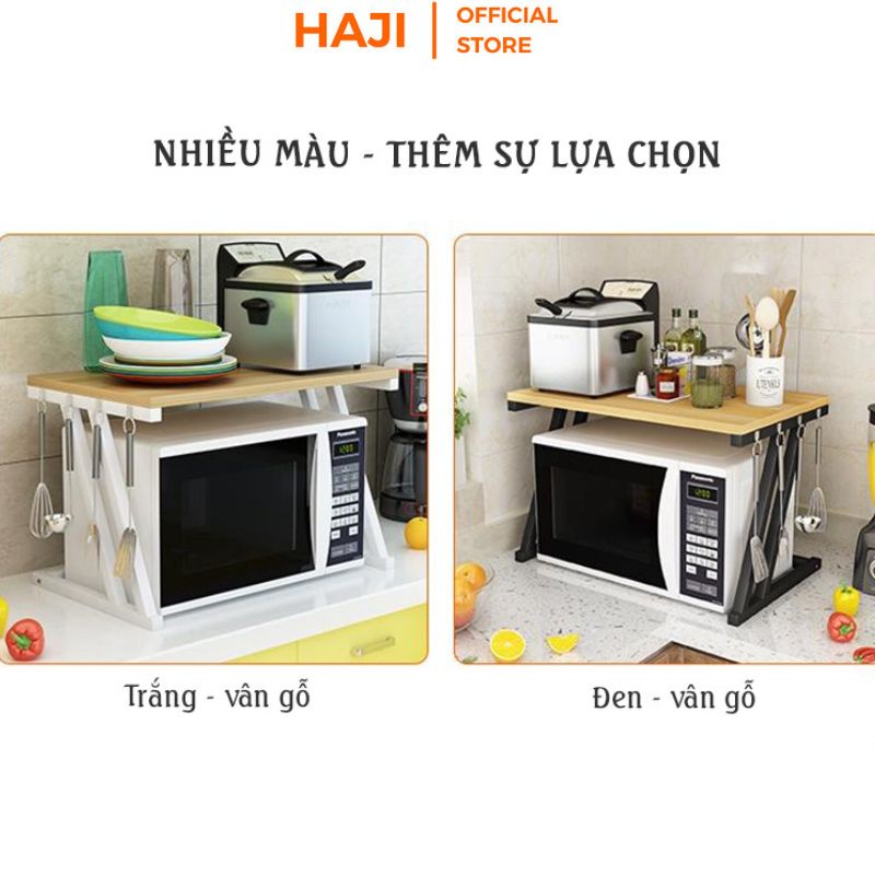 Kệ nhà bếp HAJI 2 Tầng khung sắt hình chữ Z sơn tỉnh điện chống gỉ C52