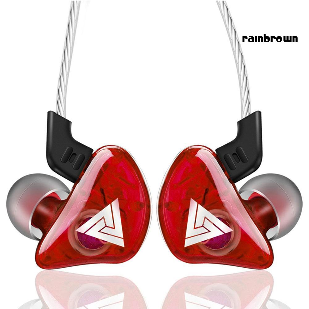 /REJ/ QKZ-AK5 Portable Heavy Bass In-Ear Wired Earphones Sports Headphone with Mic