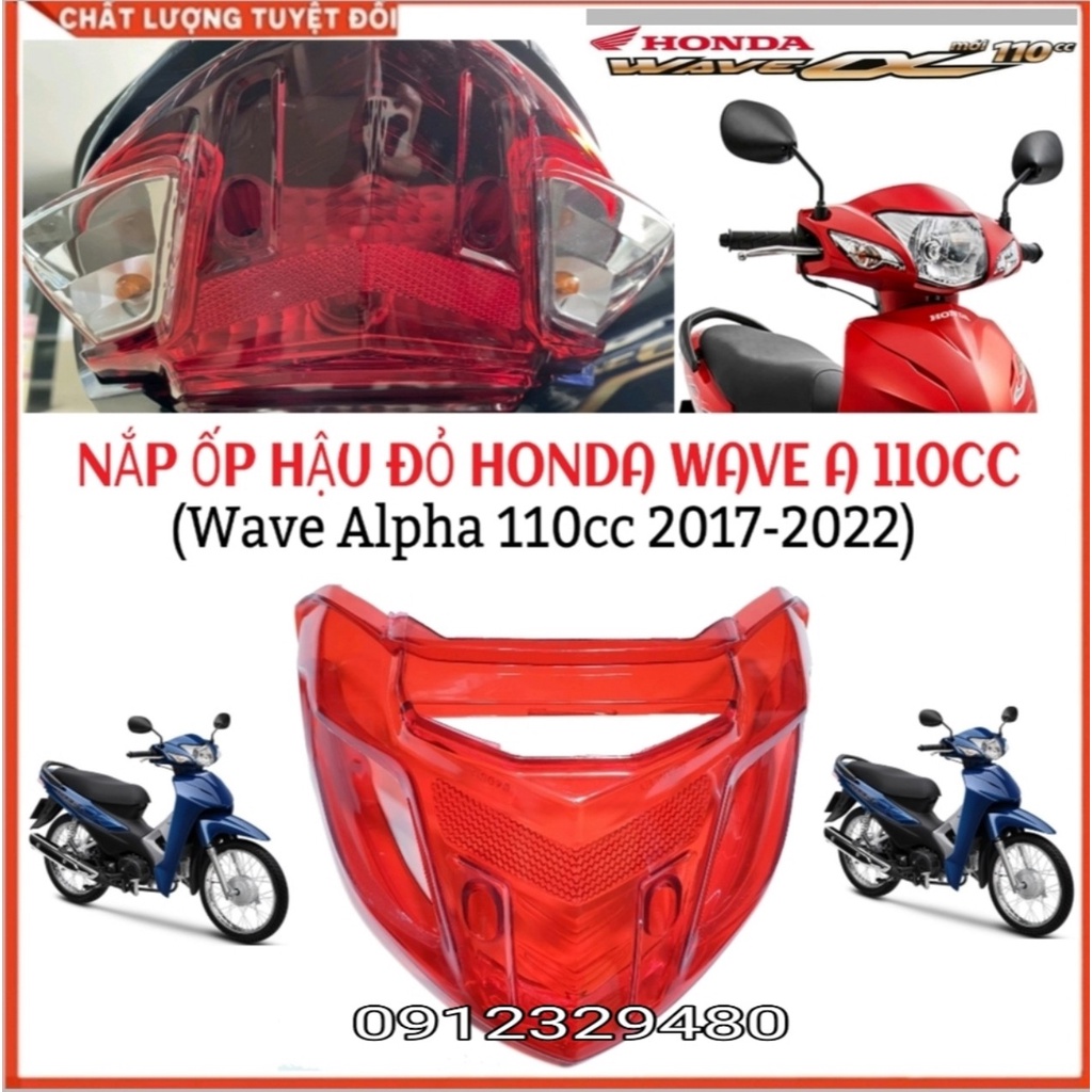 Combo Nắp Đèn Hậu (stop) Kèm Nắp Xinhan Wave A 2017 - 2022, Wave A 2006 - 2016 , Wave S 100 , Rs 100 , Wave 50cc