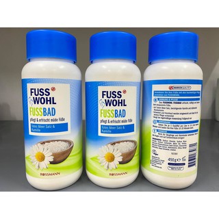 Muối ngâm chân fuss wohl thảo dược