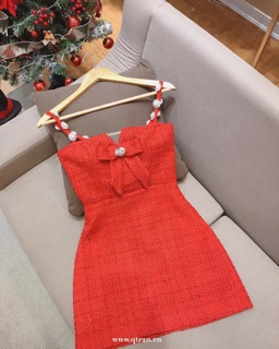Đầm dạ tweed mẫu mới