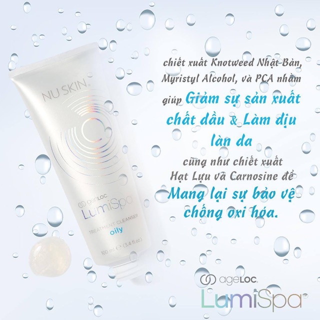 Sữa rửa mặt Lumispa ( có đủ các loại da)