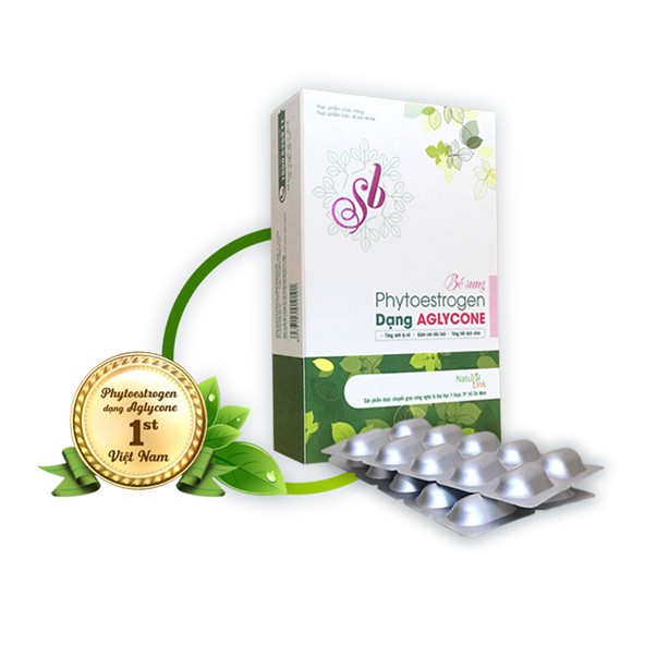 VIÊN UỐNG MẦM ĐẬU NÀNH SB BỔ SUNG PHYTOESTROGEN DẠNG AGLYCONE HỘP 30 VIÊN | Thế Giới Skin Care