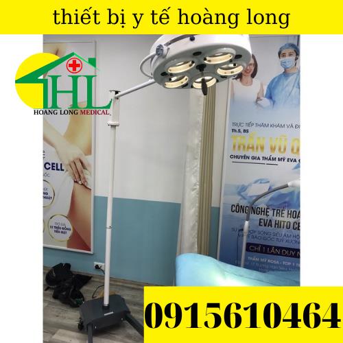 Đèn Mổ Di  Động 5 Bóng LED Hàng Cao Cấp