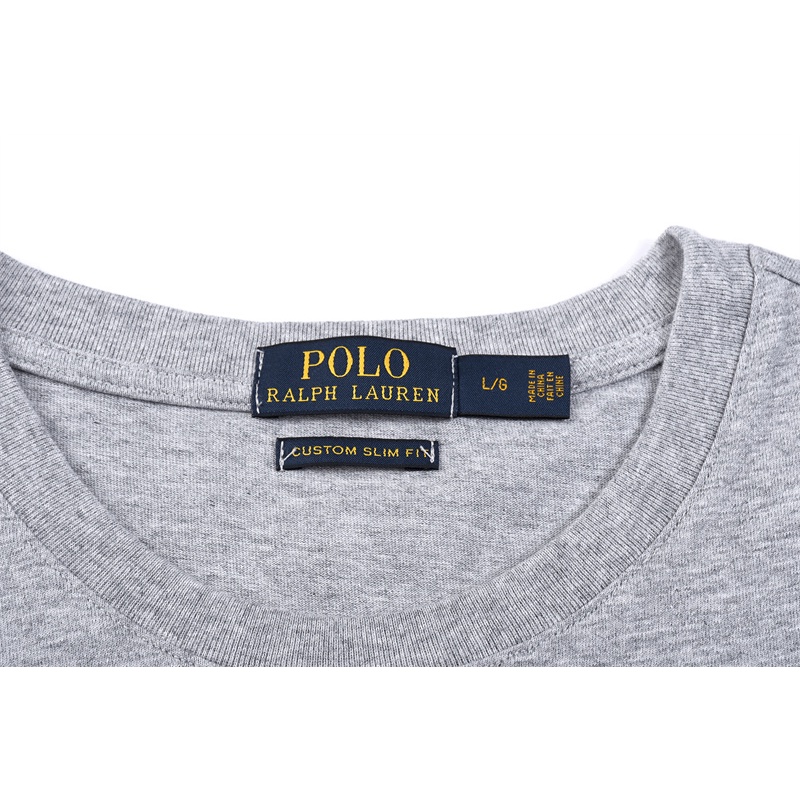 Áo polo Cotton Tay Ngắn Dáng Ôm In Hình Ralph Lauren Thời Trang Xuân Hè 2022 Cho Nam