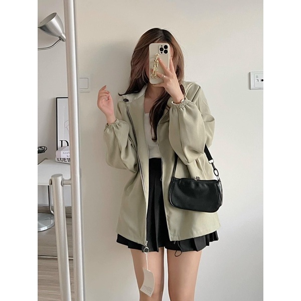 ÁO KHOÁC NHUNG GÂN