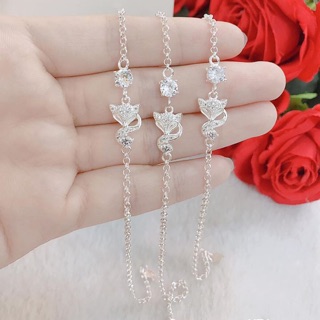 Lắc hồ ly họng mo chuẩn bạc ta mềm mại