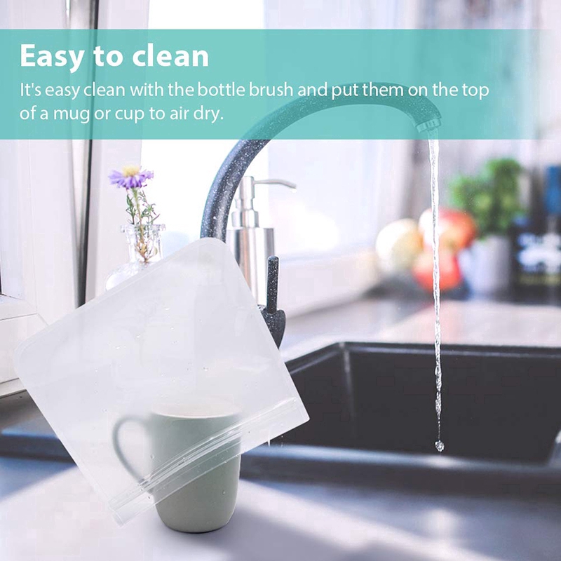 Túi silicon đựng bảo quản thực phẩm giữ tươi để tủ lạnh có thể tái sử dụng