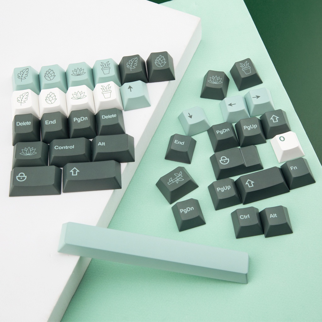 143 nút bàn phím cơ PBT chủ đề GMK BOTANICAL