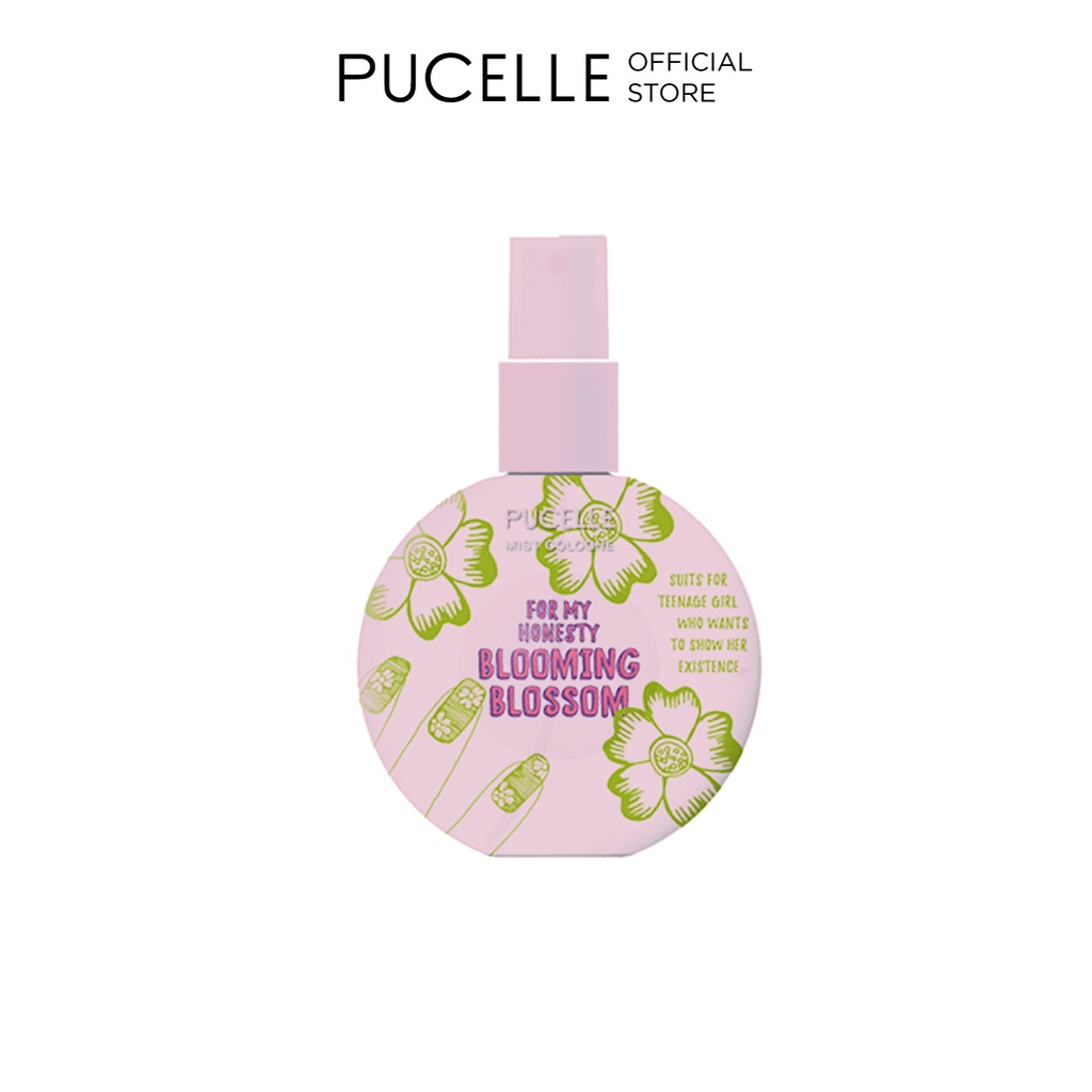 Nước Hoa PUCELLE Mist Cologne Blooming Blossom For My Honestly 75ml