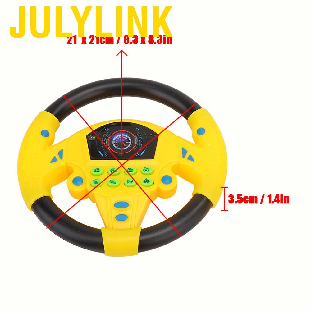 Đồ chơi vô lăng xe hơi có nhạc ngộ nghĩnh xinh xắn cho bé