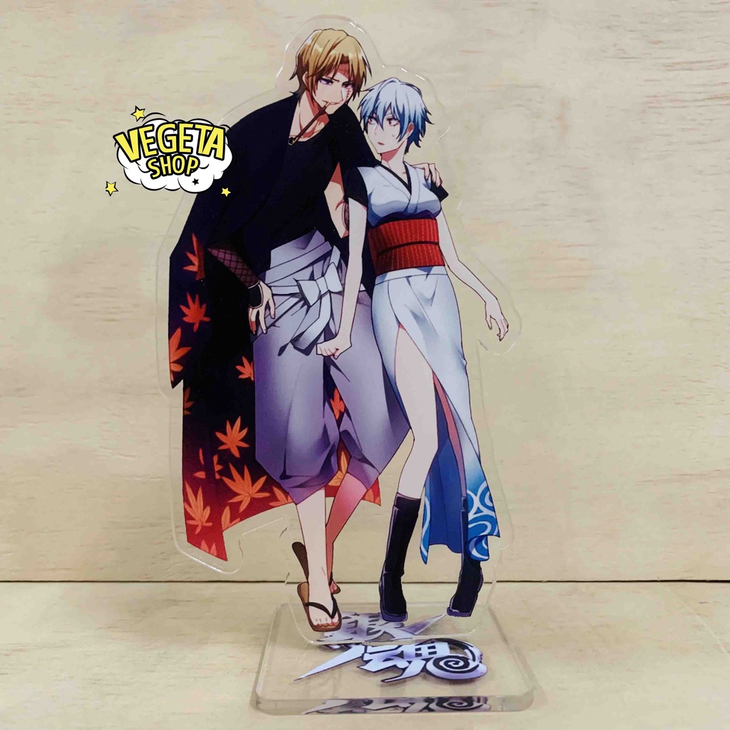 Mô Hình Tượng Standee Acrylic Mica 2 mặt - Gintama - Gintoki Shinpaᴄhi Kagura Otae Yamaᴢaki Kamui Katѕura Kondo Takaѕugi