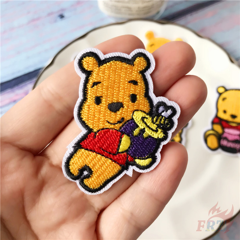 1 Miếng Vá Quần Áo Hình Gấu Pooh Dễ Thương