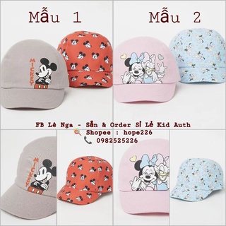 Set 2 mũ Mickey/Minnie GEOGRE_UK sz 1-3y, 4-8y, 8-12y