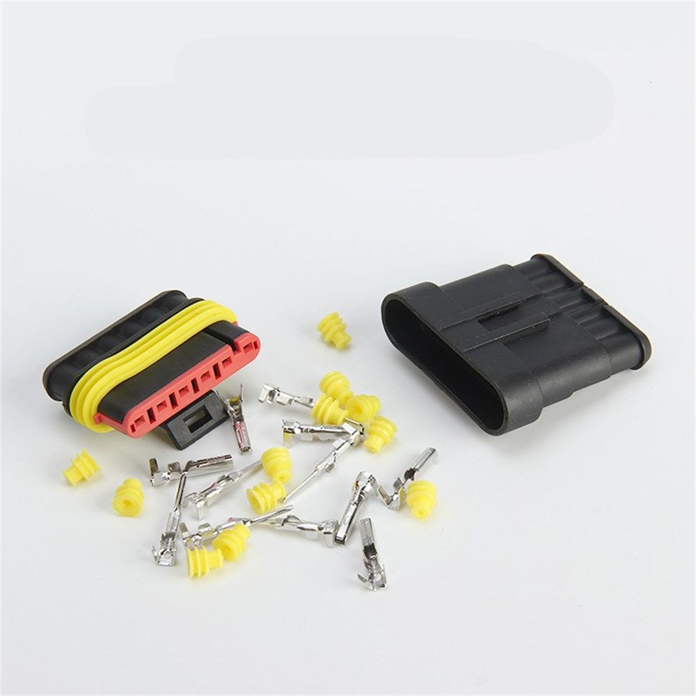 Set 5 đầu nối dây điện IP68 chống nước 1/2/3/4/5/6 Pin