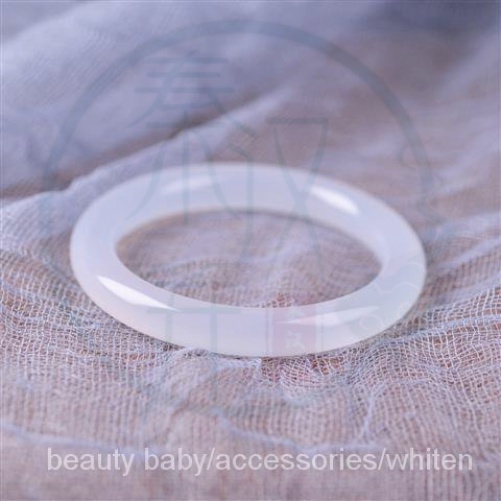 Vòng đeo tay đá mã não trắng trong suốt thời trang cho n