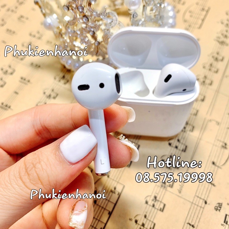 Tai Nghe Bluetooth , Airpod 2 PKH234 , Âm thanh hay , Đổi tên và Định vị tai nghe