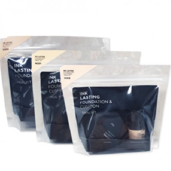 Bộ Kit Kem Nền Trang Điểm TheFaceShop Ink Lasting Foundation Trial Kit (8ml x 8g) | BigBuy360 - bigbuy360.vn