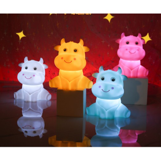 đèn ngủ bò DL14 Đèn Led trâu vàng Siêu Dễ Thương