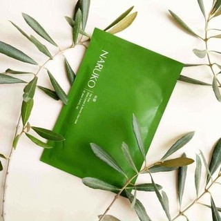 Hộp 8 miếng mặt nạ kiểm soát dầu và mụn trà tràm Naruko Tea Tree